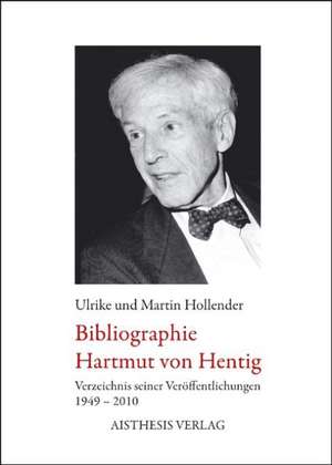 Bibliographie Hartmut von Hentig de Martin Hollender