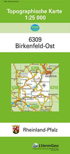 Birkenfeld Ost 1 : 25 000