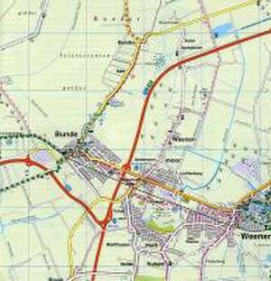 Internationale Dollard-Route 1 : 50 000