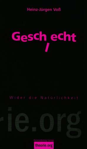 Geschlecht de Heinz-Jürgen Voß