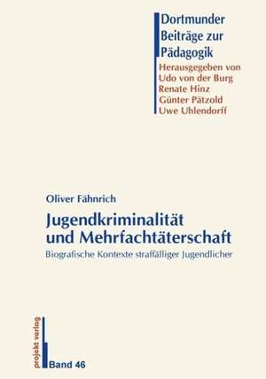 Jugendkriminalität und Mehrfachtäterschaft de Oliver Fähnrich