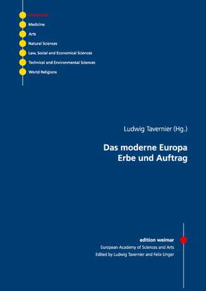 Das moderne Europa de Ludwig Tavernier