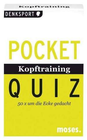 Pocket Quiz Kopftraining de Philip Kiefer