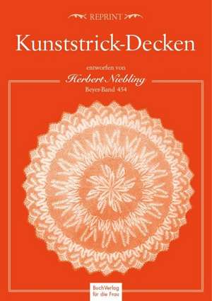 Kunststrick-Decken, entworfen von Herbert Niebling de Herbert Niebling