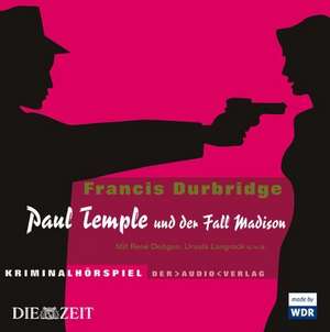 Paul Temple und der Fall Madison. 4 CDs de Francis Durbridge