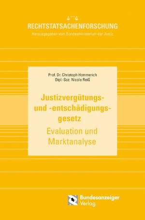 Justizvergütungs- und -entschädigungsgesetz de Christoph Hommerich