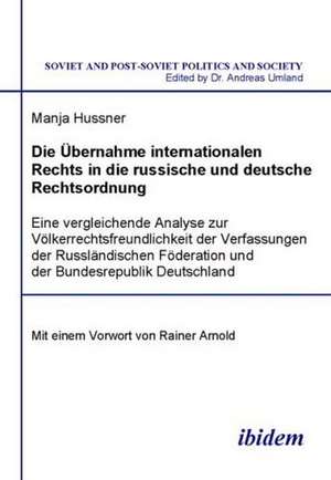 Hussner, M: Übernahme internationalen Rechts in die russisch