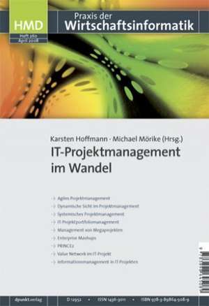 IT-Projektmanagement im Wandel de Karsten Hoffmann