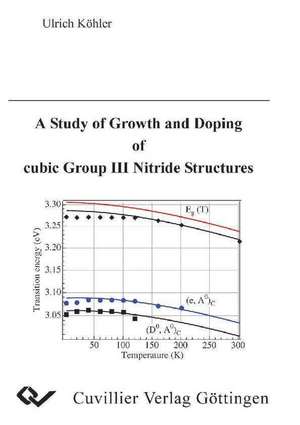 A Study of Growth and Doping of cubic Group III Nitride Structures de Ulrich Köhler