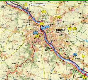 Elberadweg 1, Bad Schandau - Dessau 1 : 50 000