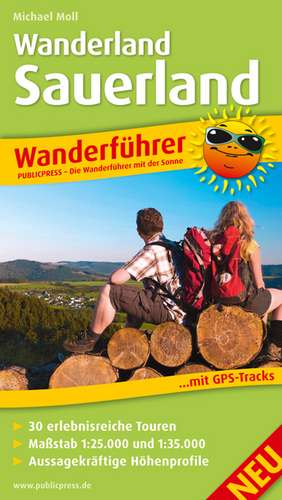 Wanderführer Wanderland Sauerland de Michael Moll