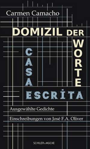 Domizil der Worte de Carmen Camacho