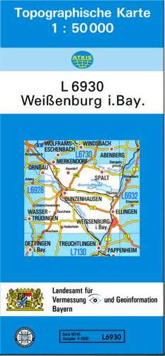 Weißenburg in Bayern 1 : 50 000