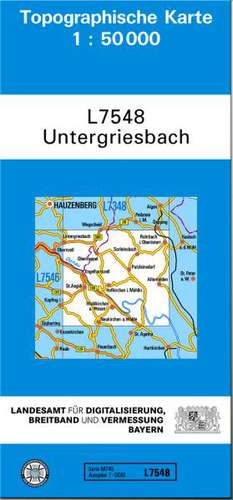 Untergriesbach 1 : 50 000