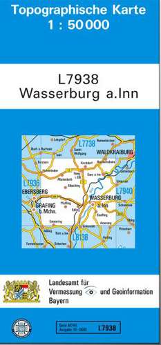 Wasserburg 1 : 50 000 de Breitband und Vermessung Landesamt für Digitalisierung