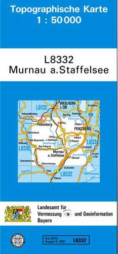 Murnau am Staffelsee 1 : 50 000