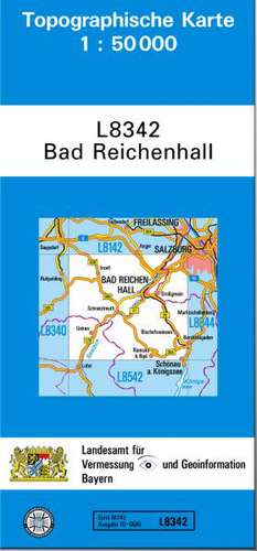 Bad Reichenhall 1 : 50 000