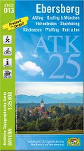 ATK25-O13 Ebersberg (Amtliche Topographische Karte 1:25000) de Breitband und Vermessung Landesamt für Digitalisierung