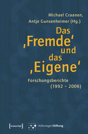 Das 'Fremde' und das 'Eigene' de Michael Craanen