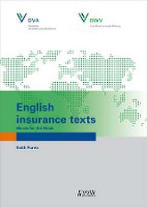 English insurance texts de Keith Purvis