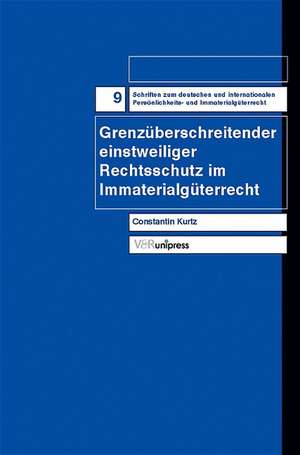 Grenzuberschreitender Einstweiliger Rechtsschutz Im Immaterialguterrecht: Theoretische Und Empirische Elemente Einer Alttestamentlichen Bibeldidaktik Fur Die Primarstufe de Constantin Kurtz