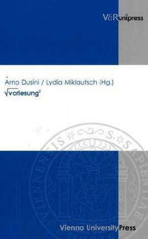 Vorlesung de Arno Dusini