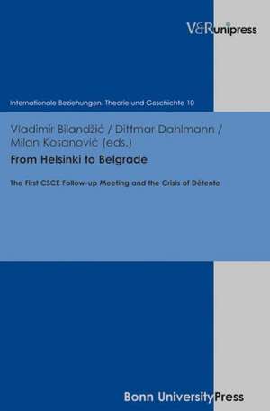 From Helsinki to Belgrade de Vladimir Bilandzic