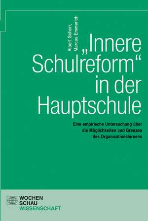 "Innere Schulreform" in der Hauptschule de Albert Scherr