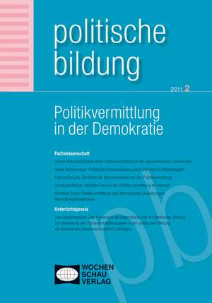 Politikvermittlung in der Demokratie de Peter Massing