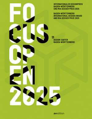 FOCUS OPEN 2025 de Design Center Baden-Württemberg