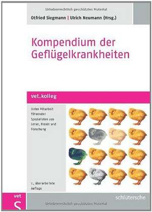 Kompendium der Geflügelkrankheiten de Otfried Siegmann