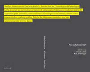 Foucaults Gegenwart de Isabell Lorey