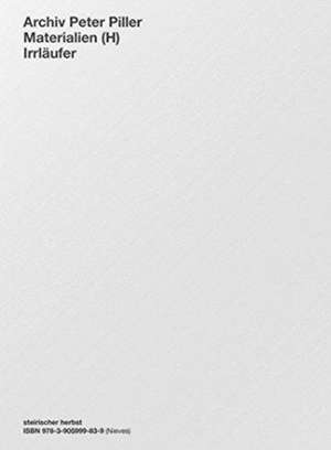 Materialien (H) de Peter Pillar