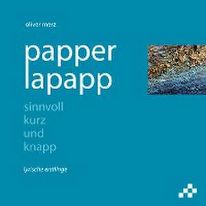 papperlapapp de Oliver Merz