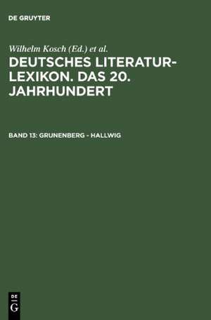 Grunenberg - Hallwig de Lutz Hagestedt