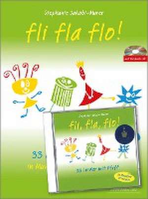 Fli fla flo 33 Lieder mit Piff (Mundart/ dt.) de Stephanie Jakobi-Murer