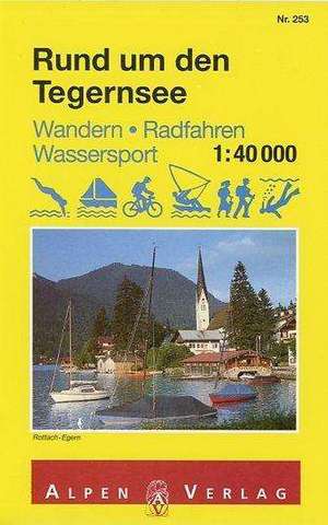 Rund um den Tegernsee 1 : 40 000