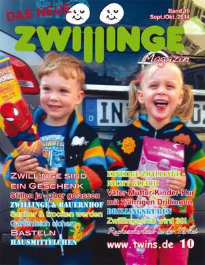 Das neue Zwillinge Magazin Sept./Okt. 2014 de Marion von Gratkowski