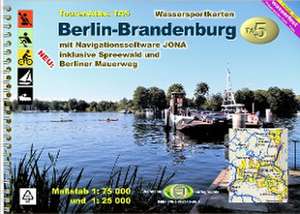 TourenAtlas TA5 Berlin-Brandenburg de Jübermann-Verlag