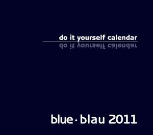 Blue  Blau 2025  Blanko Gross XL Format de Baback Haschemi