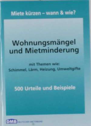 Wohnungsmängel und Mietminderung de Deutscher Mieterbund