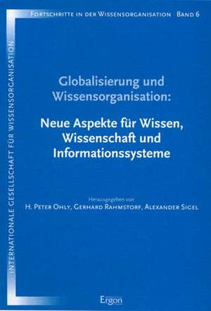 Globalisierung und Wissensorganisation de H. P. Ohly