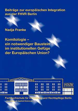 Komitologie de Nadja Franke