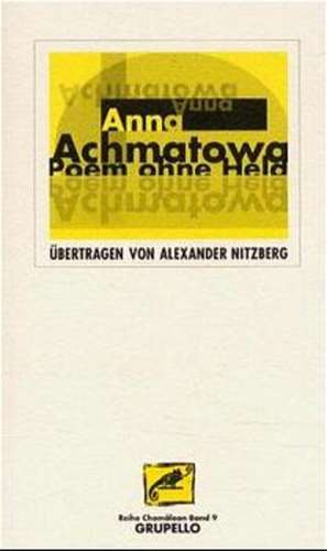 Poem ohne Held de Anna Achmatowa