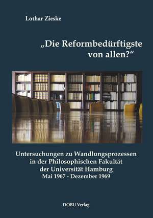 "Die Reformbedürftigste von allen"? de Lothar Zieske