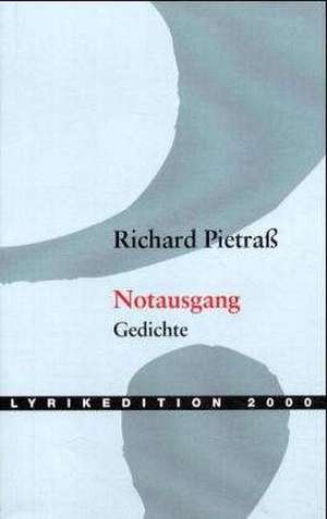 Notausgang de Richard Pietraß