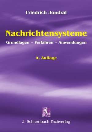 Nachrichtensysteme de Friedrich Jondral