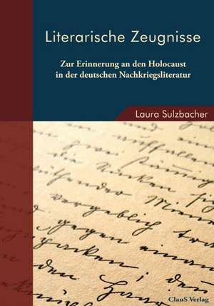 Literarische Zeugnisse de Laura Sulzbacher