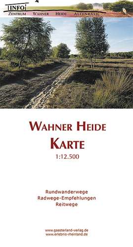 Wahner Heide Karte 1 : 12 500