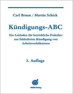 Kündigungs-ABC de Carl Braun